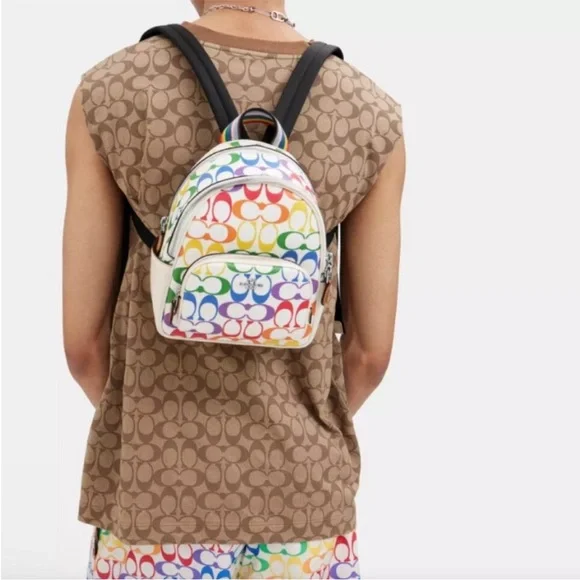 Coach Rainbow Backpack - Picture 2 of 11